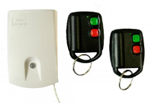 Комплект предназначен для радиоуправления системами охранной сигнализации для установки задержки входа, постановки/ снятия с охраны и контроля доступа. 
